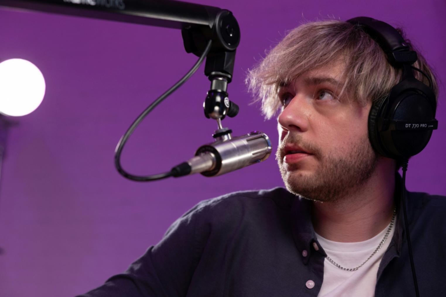 Video editing workspace with dual monitors